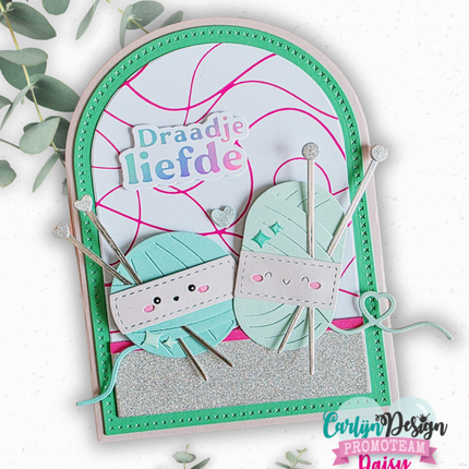 Creatieve teksten bijpassende snijmallen CDSN-0354