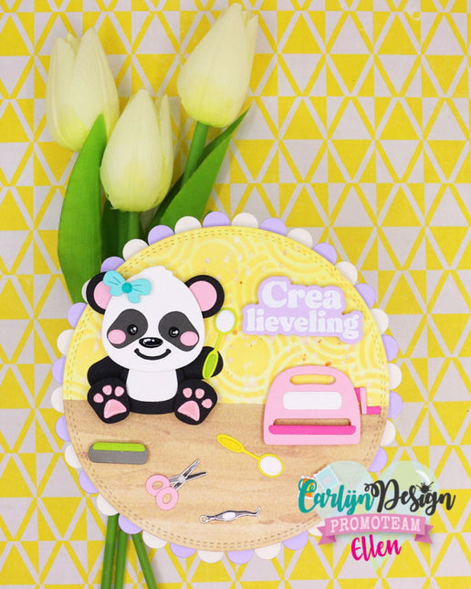 Creatieve teksten bijpassende snijmallen CDSN-0354