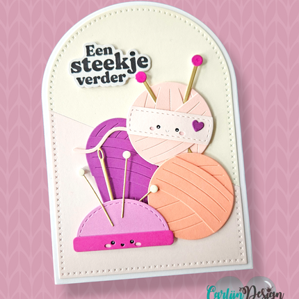 Creatieve teksten bijpassende snijmallen CDSN-0354