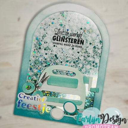 Creatieve teksten bijpassende snijmallen CDSN-0354