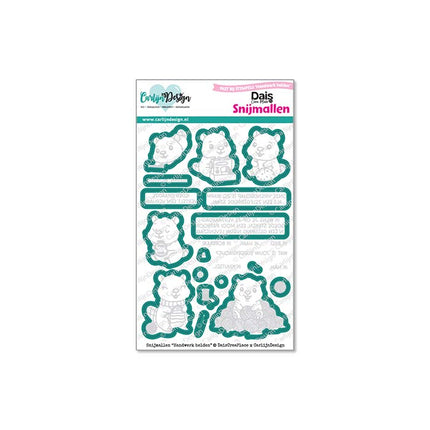 Handwerk helden bijpassende snijmallen CDSN-0355