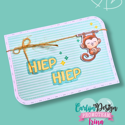 Interactive Peekaboo Swing Snijmallen CDSN-0356