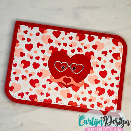 Interactive Peekaboo Swing Snijmallen CDSN-0356