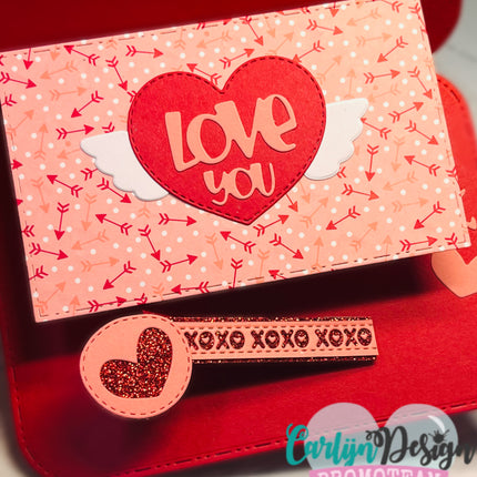 Interactive Peekaboo Swing Snijmallen CDSN-0356