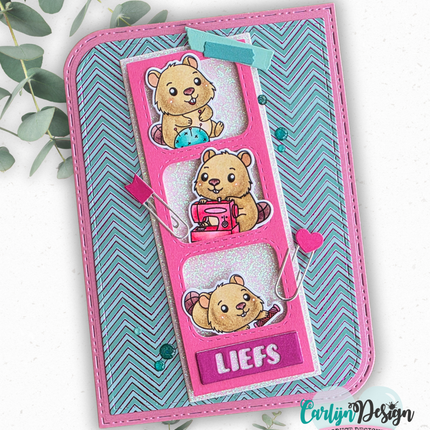 Polaroid strip Snijmallen CDSN-0357