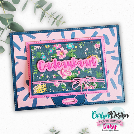 Interactive Giftcard snijmallen CDSN-0361