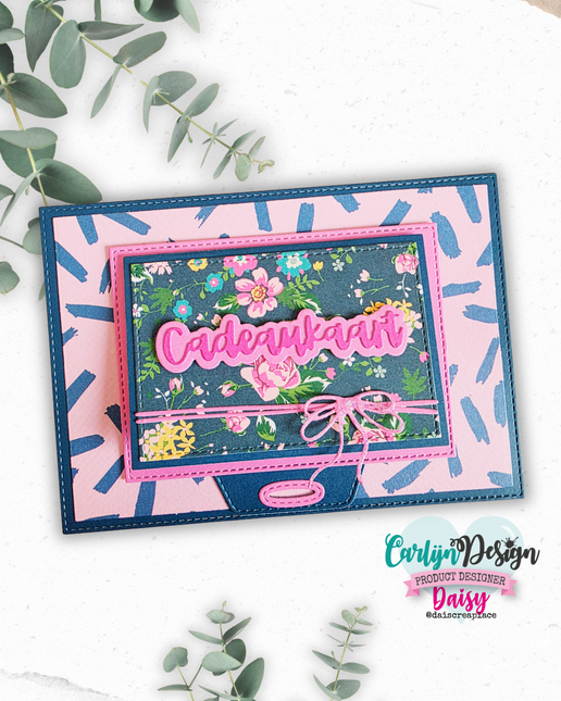 Interactive Giftcard snijmallen CDSN-0361