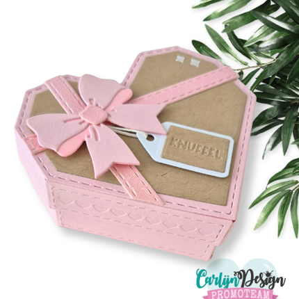 Heart bonbon box snijmallen CDSN-0362