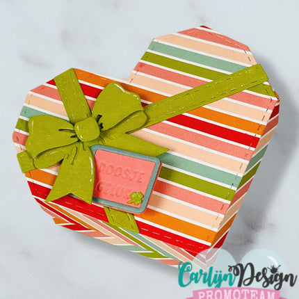 Heart bonbon box snijmallen CDSN-0362