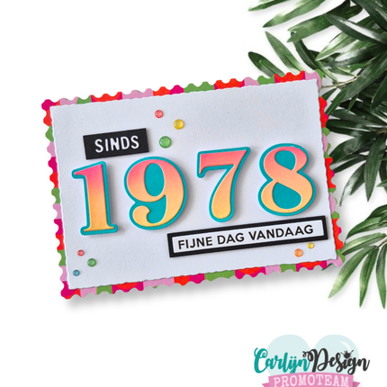 Grote cijfers L snijmallen CDSN-0371