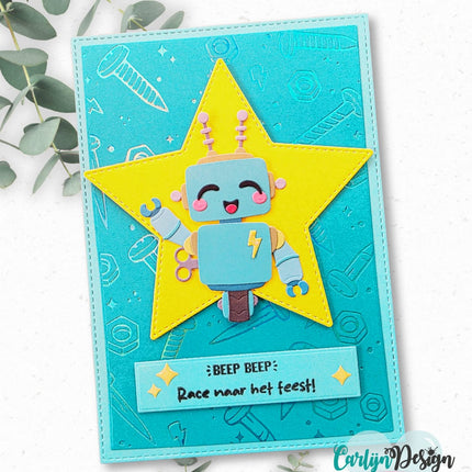 Robot Friends snijmallen CDSN-0384