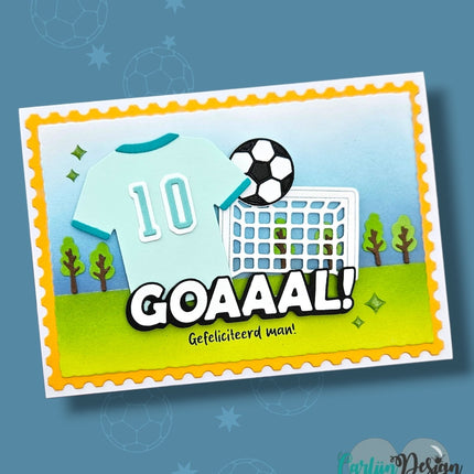 Voetbal iconen snijmallen CDSN-0388