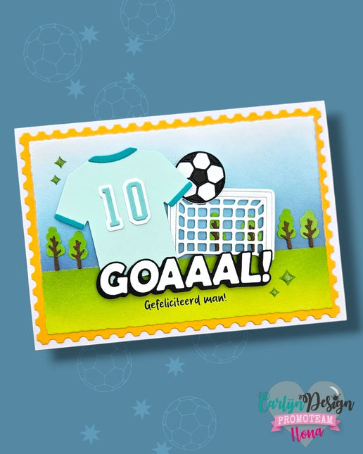 Voetbal shirts snijmallen CDSN-0389