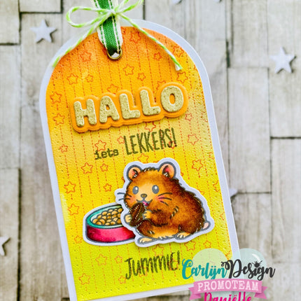 Hamsters snijmallen CDSN-0397