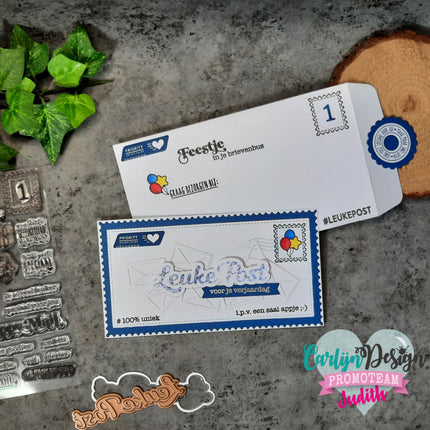 Leuke post stempels CDST-0074