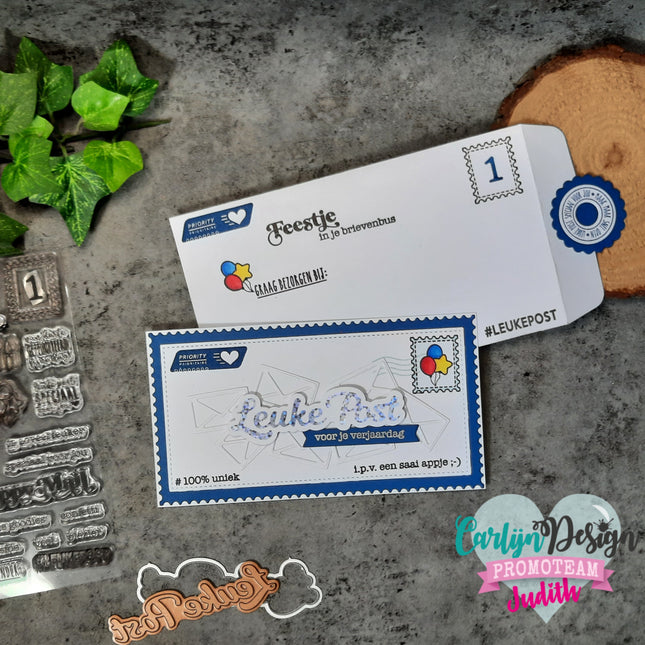 Leuke post stempels CDST-0074