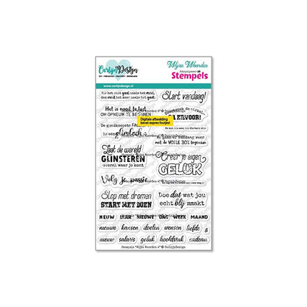 Wijze woorden 4 Stempels CDST-0168