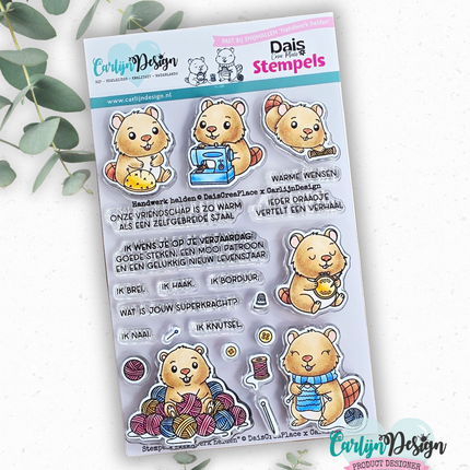 Handwerk helden Stempels CDST-0165