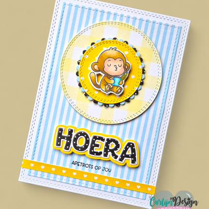 Creatieve aapjes Stempels CDST-0166