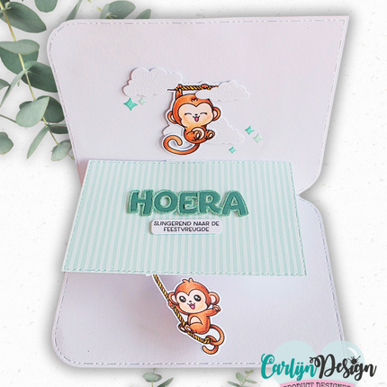 Creatieve aapjes Stempels CDST-0166