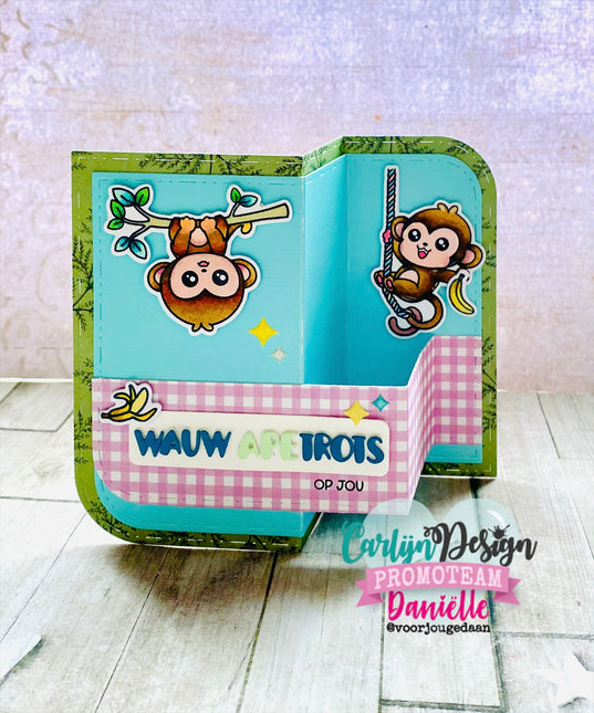 Creatieve aapjes Stempels CDST-0166