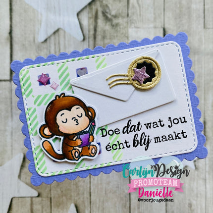 Creatieve aapjes Stempels CDST-0166