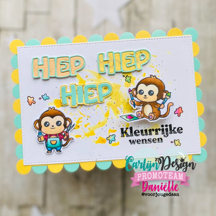 Creatieve aapjes Stempels CDST-0166