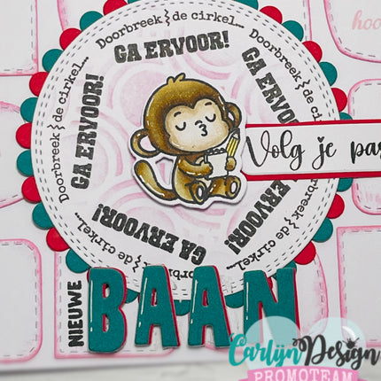 Creatieve aapjes Stempels CDST-0166