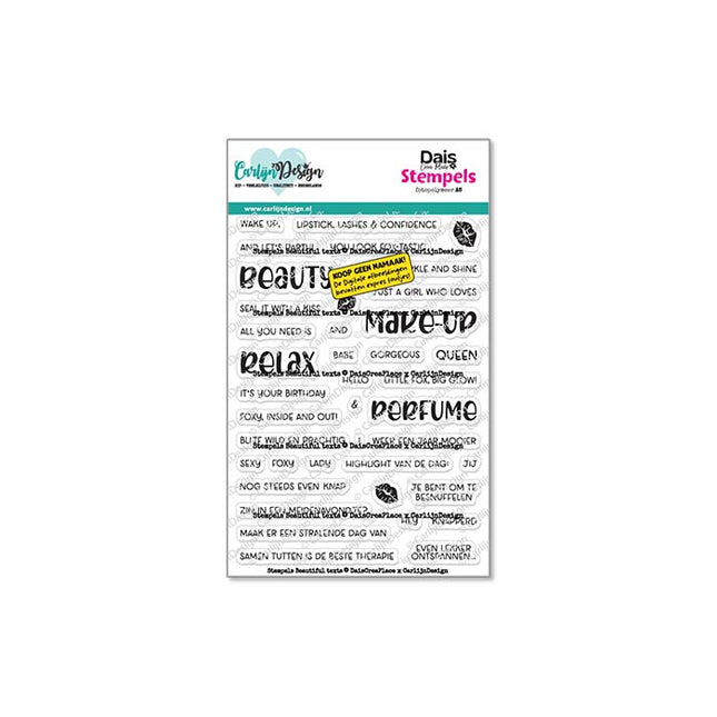 Beautiful texts Stempels CDST-0172
