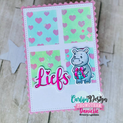 Hartjes & Strikjes Stencils CDSC-0049