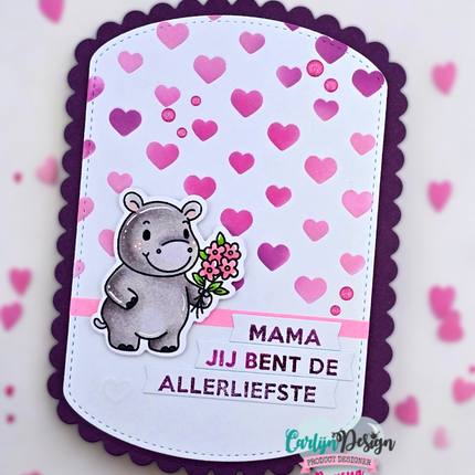 Hartjes & Strikjes Stencils CDSC-0049