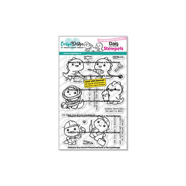 Klus dino's stempels CDST-0177