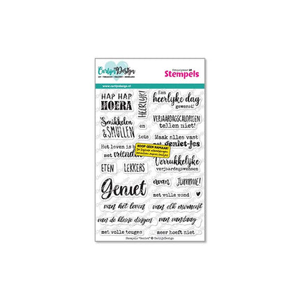 Geniet stempels CDST-0182