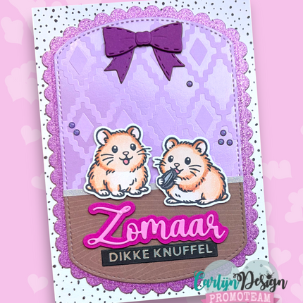 Hamsters stempels CDST-0183