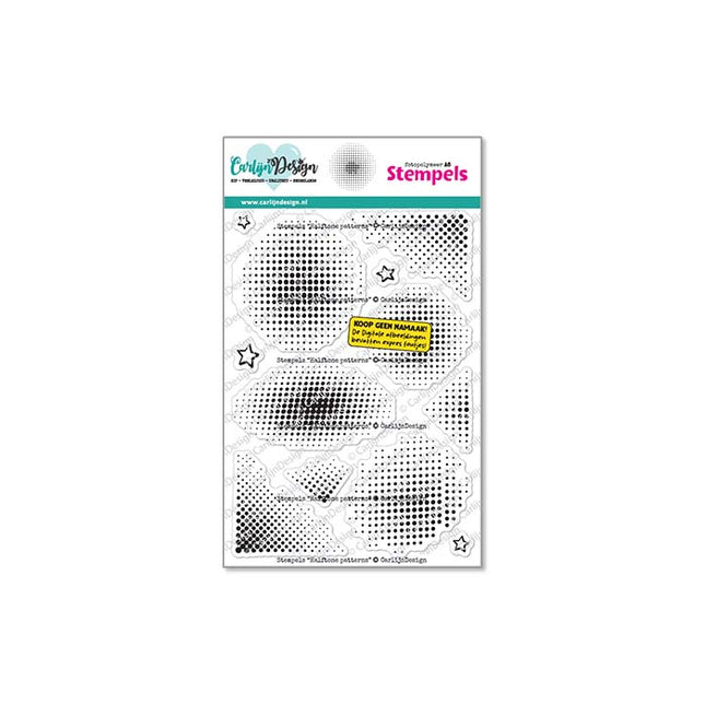 Halftone patterns stempels CDST-0185