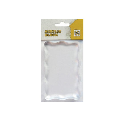 Acrylic block stempelblok 8x5 cm
