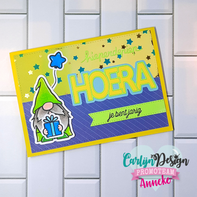 CarlijnDesign A6 Confetti hot foil CDHF-0021