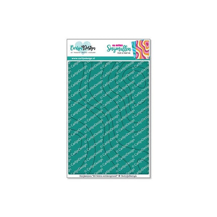 CarlijnDesign A6 Retro achtergrond snijmallen CDSN-0269