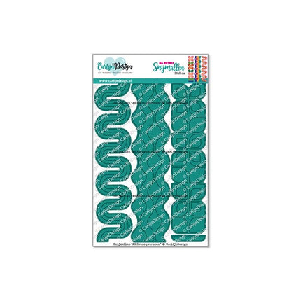 CarlijnDesign A6 Retro patronen snijmallen CDSN-0270
