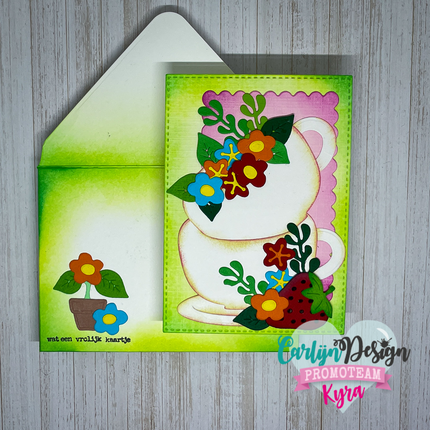 CarlijnDesign A7 kaart + envelop snijmallen CDSN-0208