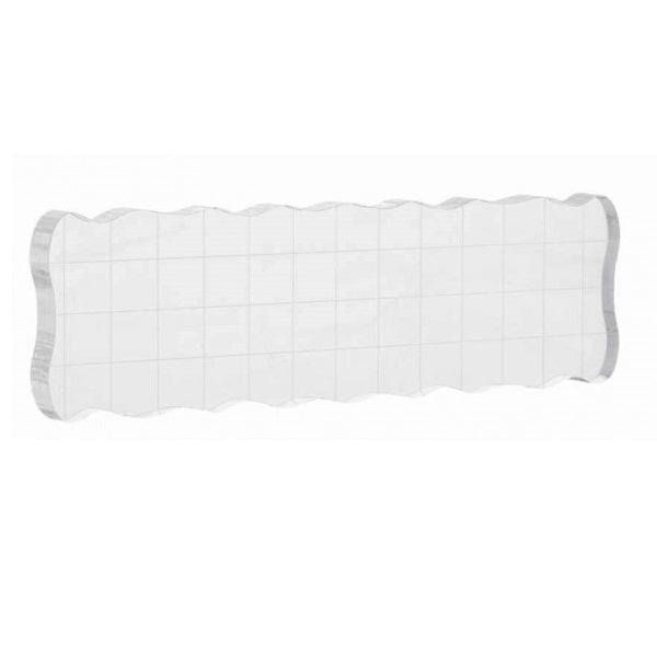 CarlijnDesign Acrylic block stempelblok 16,5x5 cm