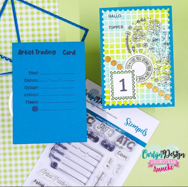 CarlijnDesign ATC Nederlands stempels CDST-0106