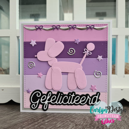 CarlijnDesign Ballonnen 2 snijmallen CDSN-0125