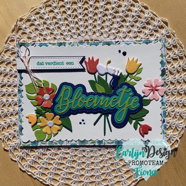 CarlijnDesign Bloemetje snijmallen CDSN-0104