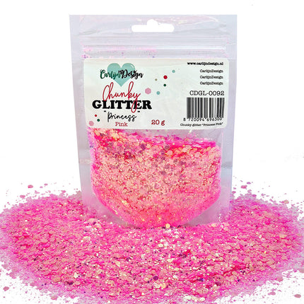 CarlijnDesign CDGL-0092 Chunky glitter Princess Pink