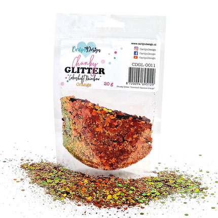 CarlijnDesign Chunky glitter COMBO PACK 2 Autumn 6x
