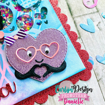 CarlijnDesign Enamel dots Eyes 2 CDED-0014