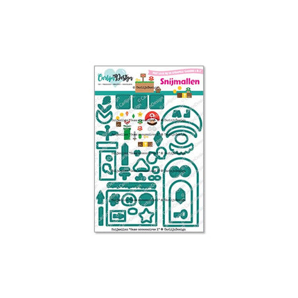 CarlijnDesign Game accessoires Snijmallen CDSN-0347