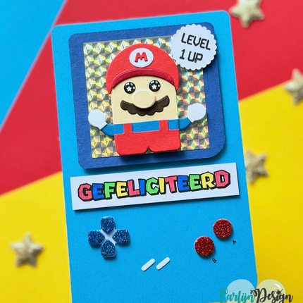 CarlijnDesign Gamers 1 Stempels CDST-0163