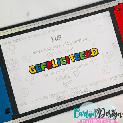CarlijnDesign Gamers 2 Stempels CDST-0164